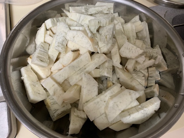 Tapioca for Nyonya Kueh - Kueh Ubi Bingka (Baked Tapioca Cake or Cassava Cake