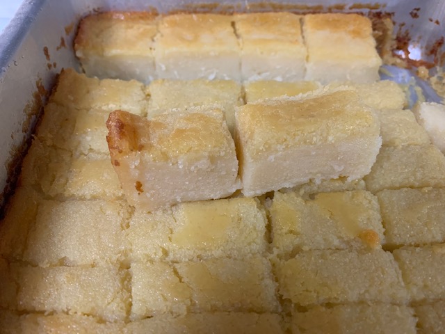 Nyonya Kueh - Kueh Ubi Bingka (Baked Tapioca Cake or Cassava Cake