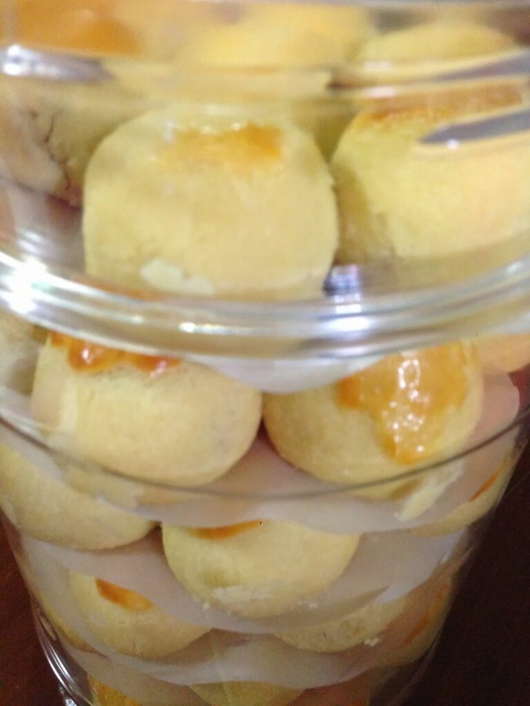 pineapple ball tarts
